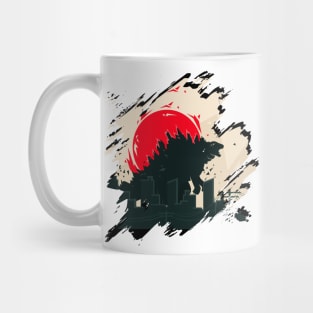 Godzilla Kaiju attack ! Mug